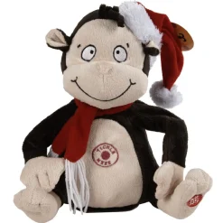 Peluche singe animé