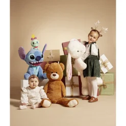 Peluche Stitch avec Scrump polyester H50cm