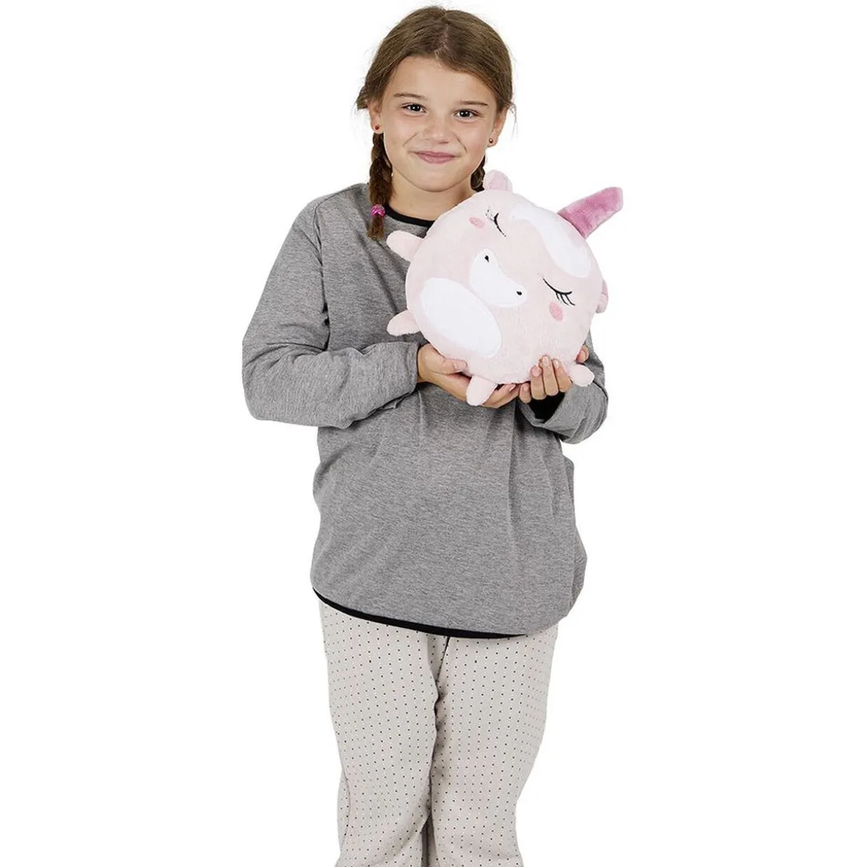 Peluche sweat à capuche 2en1 - 3 modèles