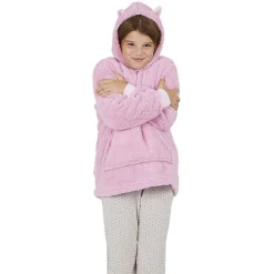 Peluche sweat à capuche 2en1 - 3 modèles