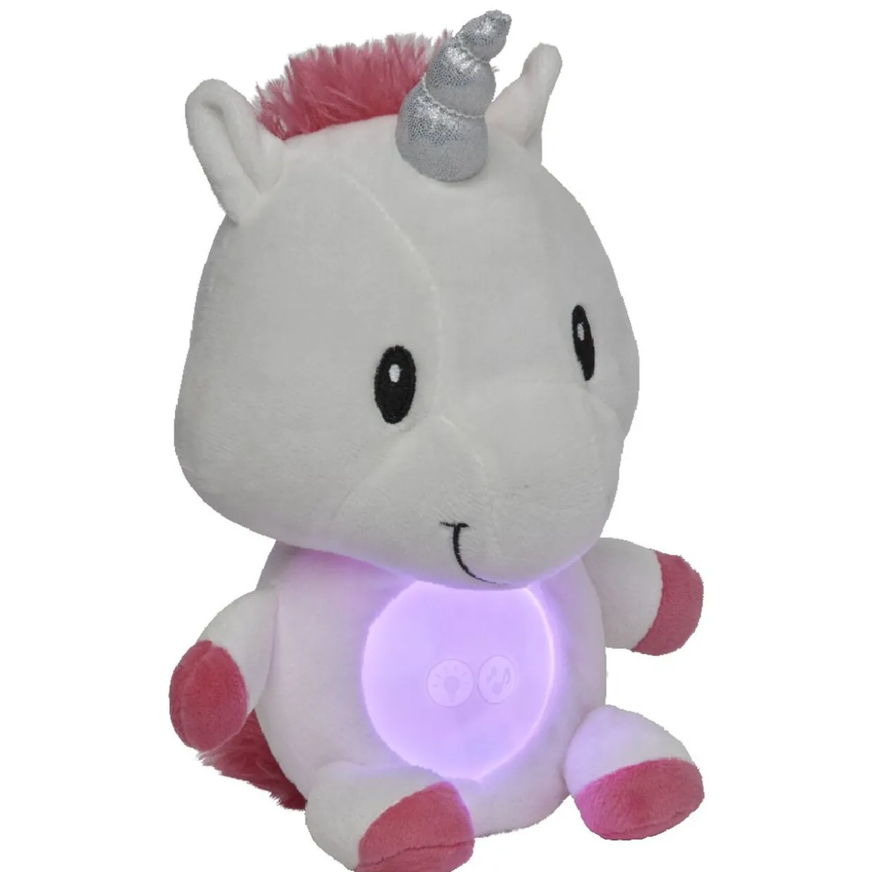 Peluche veilleuse licorne