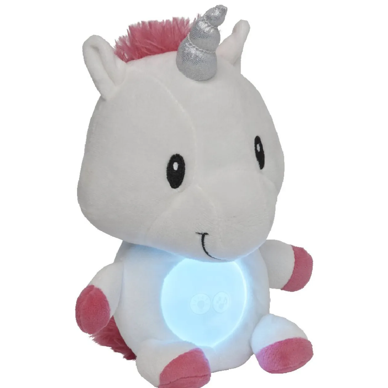 Peluche veilleuse licorne