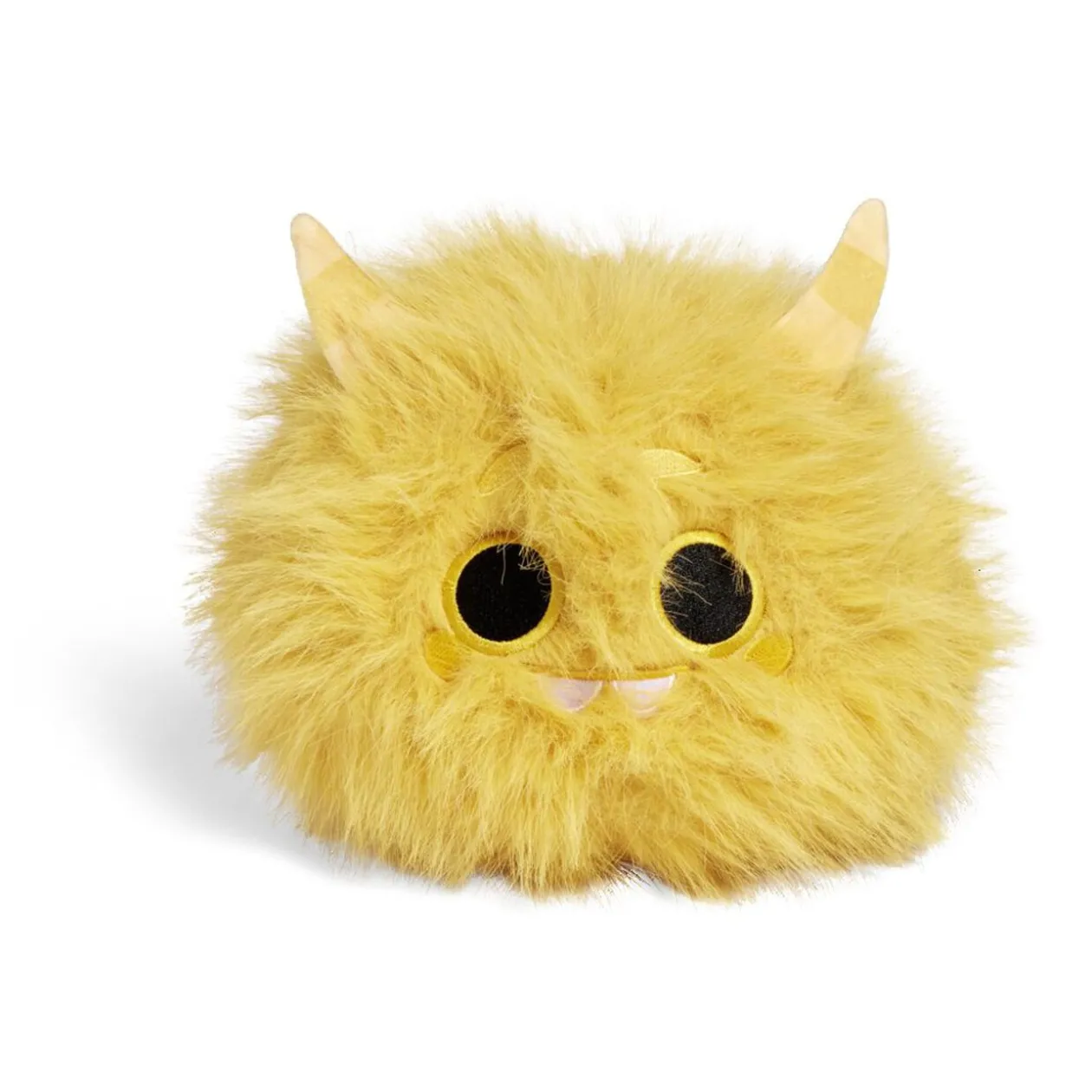 Peluche yéti jaune 24x17xH20cm