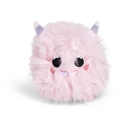 Peluche yéti jaune 24x17xH20cm