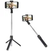Perche et trépied à selfie 2 en 1