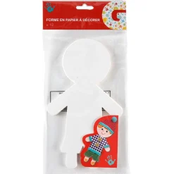 Personnage à décorer x 12