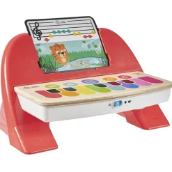 Piano sonore et musical avec clavier en bois