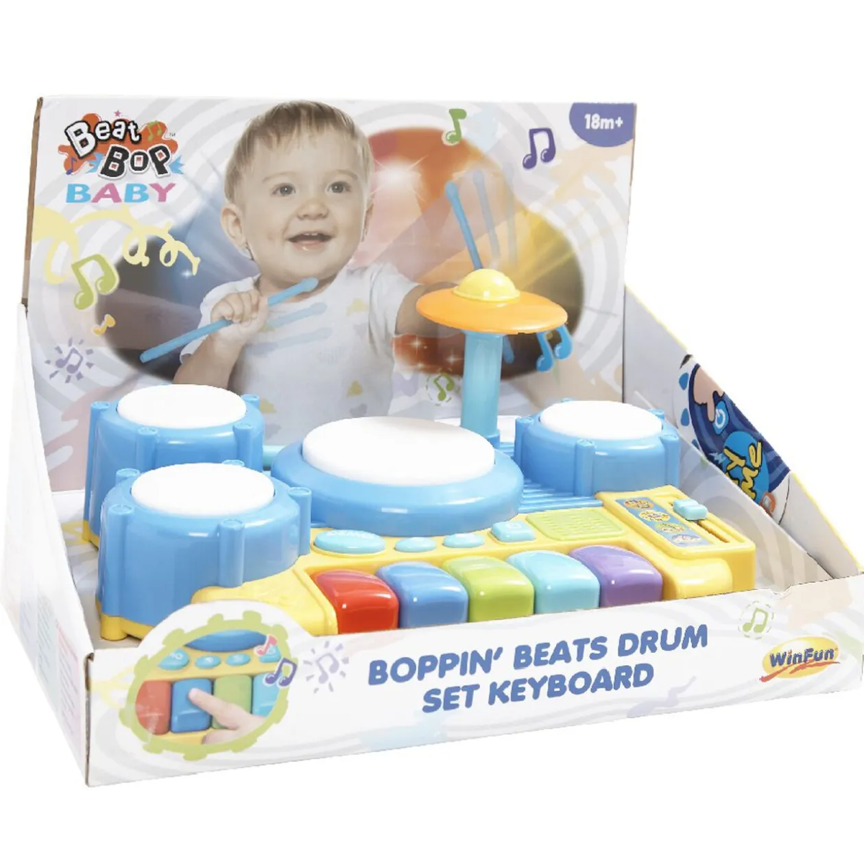 Piano tambour électronique et lumineux