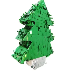 Piñata forme sapin de Noël vert H25cm