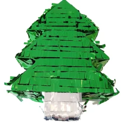 Piñata forme sapin de Noël vert H25cm