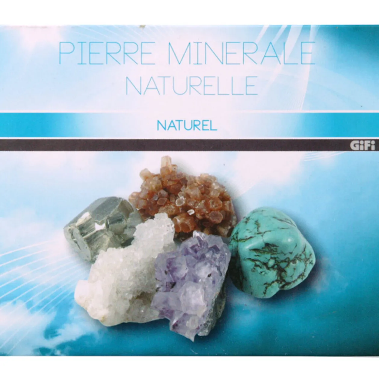 Pierre minérale naturelle x5