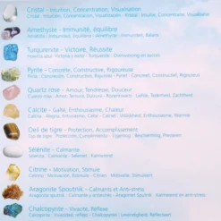 Pierre minérale naturelle x5