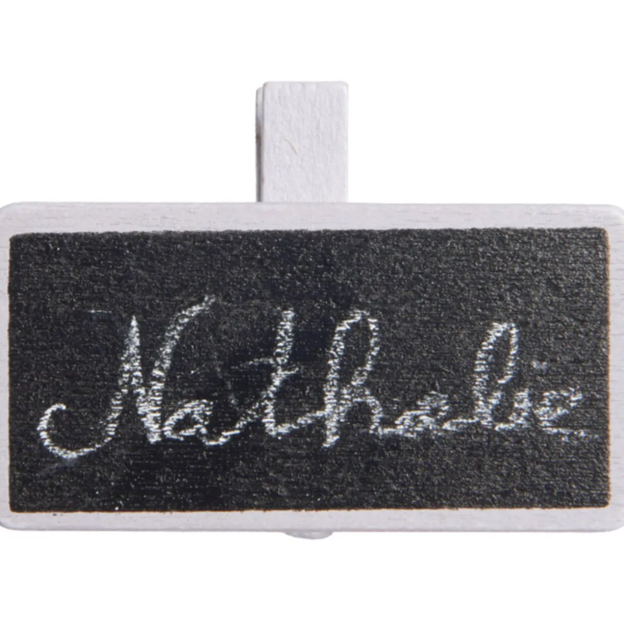 Pince ardoise argentée x6