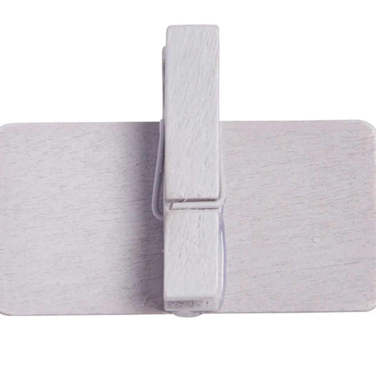 Pince ardoise argentée x6