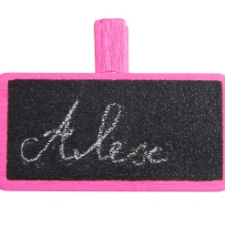 Pince ardoise rose fuchsia x6