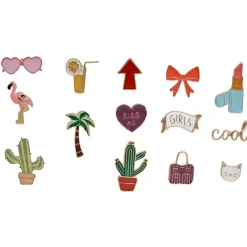 Pin's métal design forme fantaisie x3