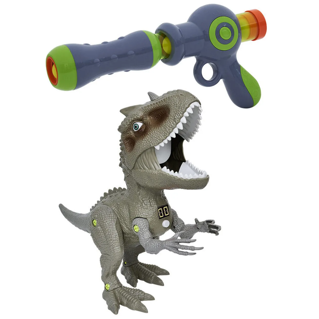 Pistolet air comprimé dinosaure