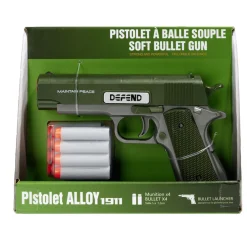 Pistolet fléchette plastique - 4 modèles