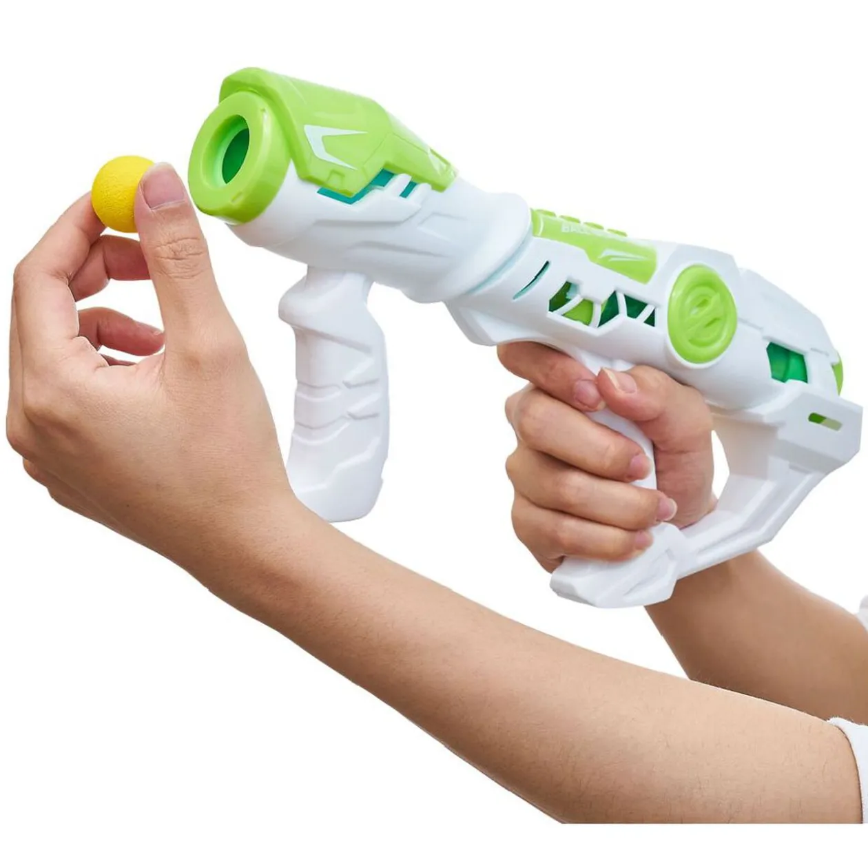 Pistolet lance-balles avec 6 balles en mousse