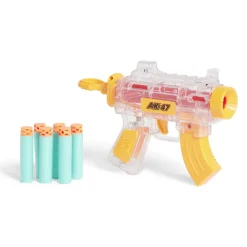 Pistolet miniature avec 6 fléchettes