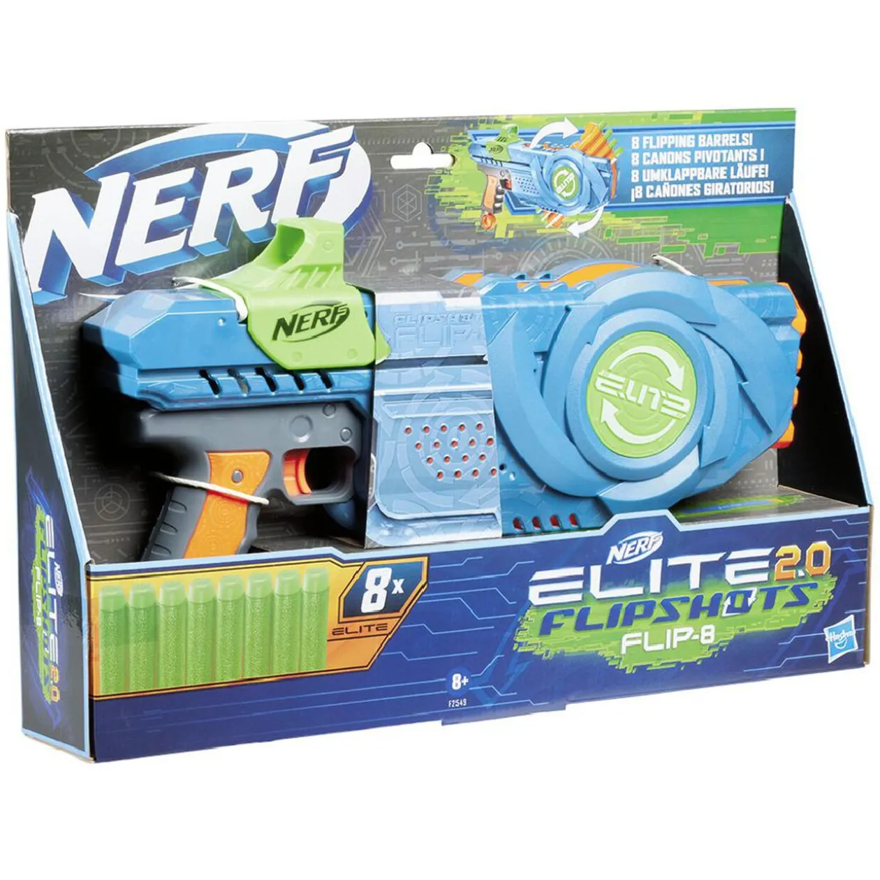 Pistolet nerf le blaster multi