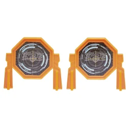 Pistolet Supreme Sigma 6 fléchettes en mousse et 2 cibles