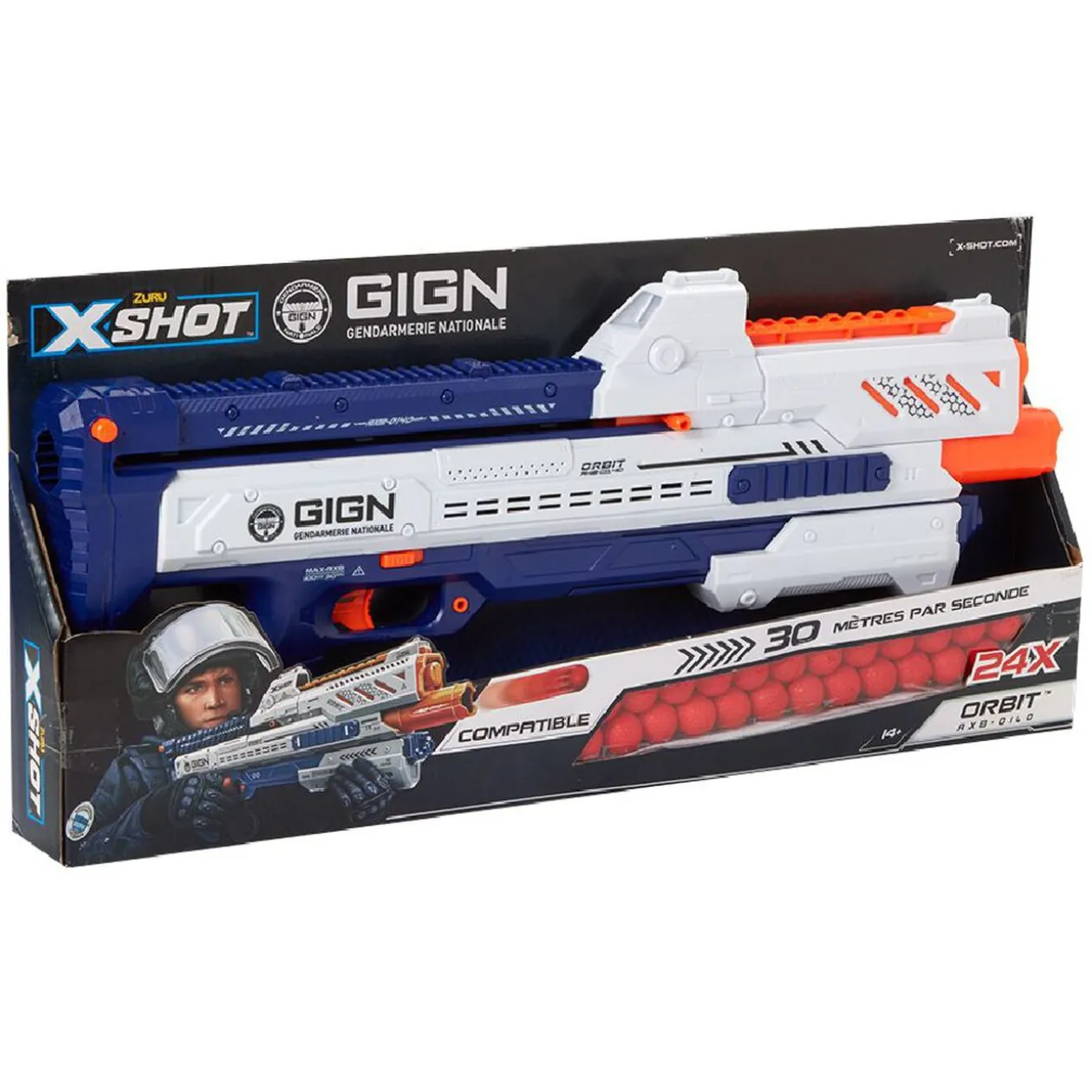 Pistolet X-Shot GIGN