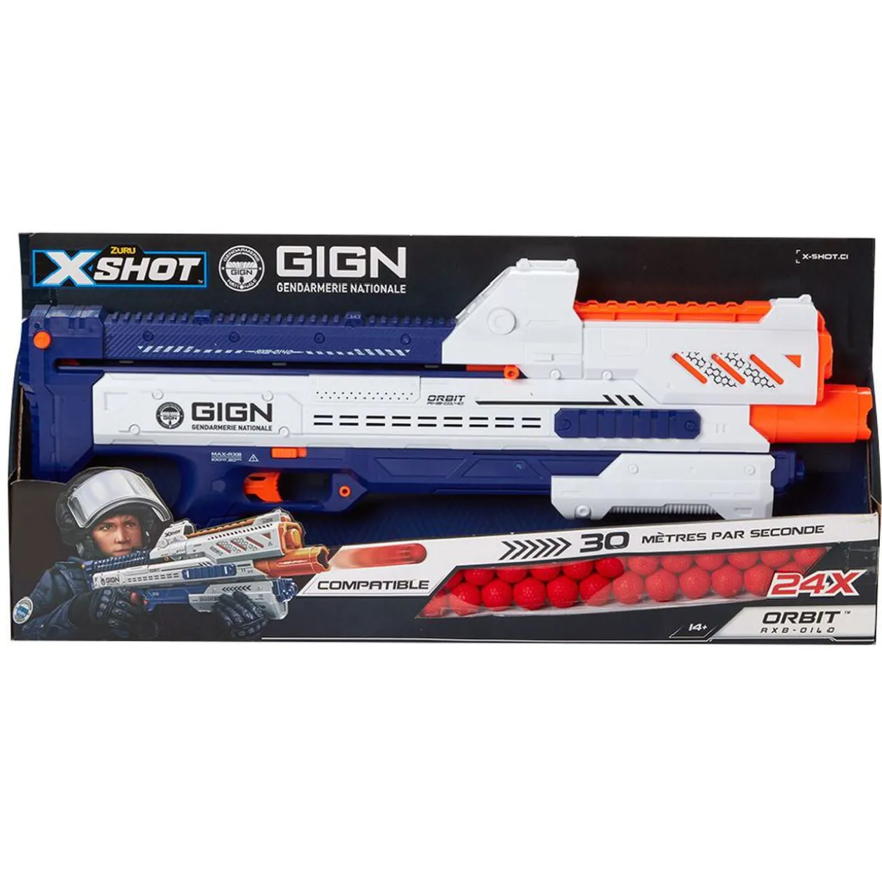 Pistolet X-Shot GIGN