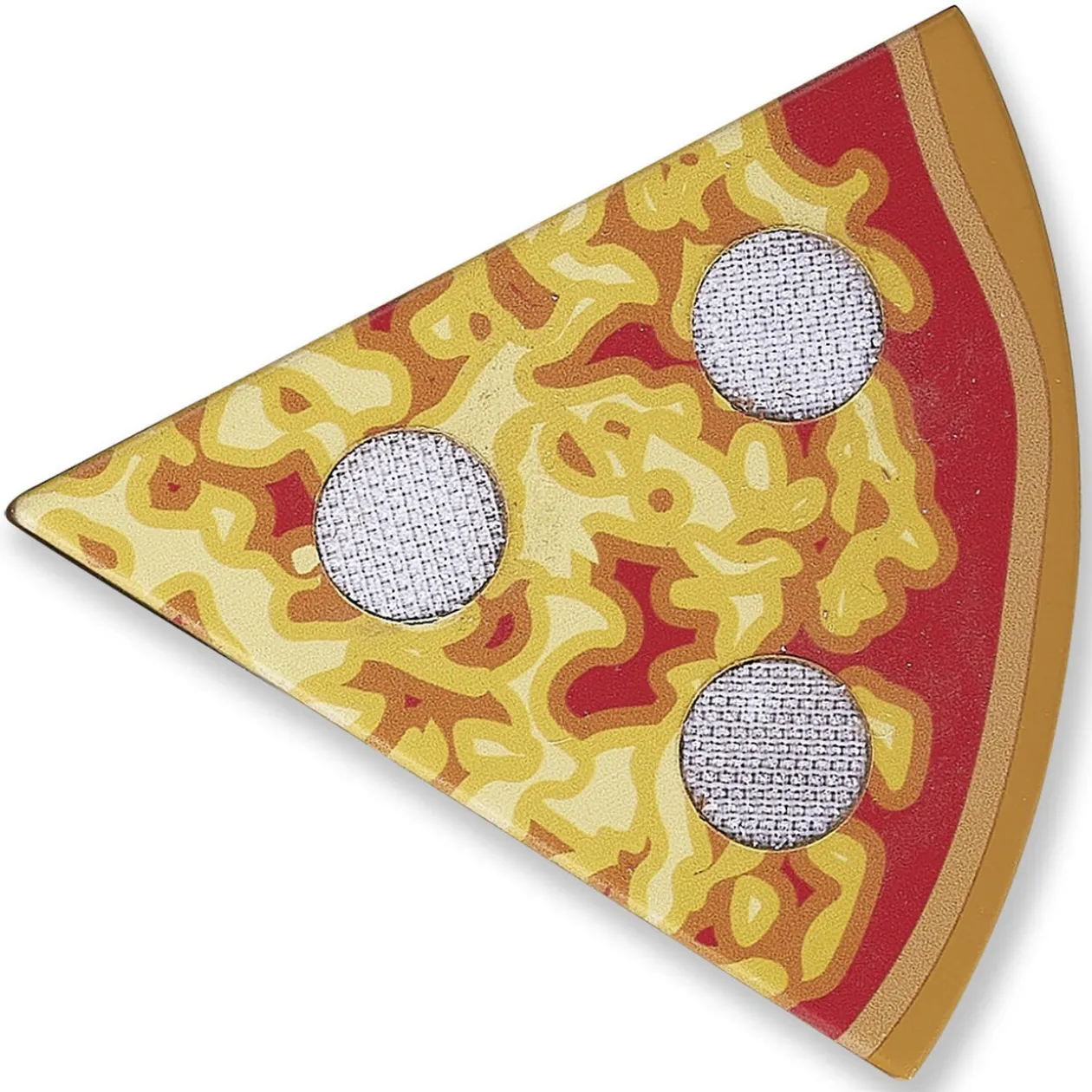 Pizza à découper en bois avec ingrédients 18 pièces