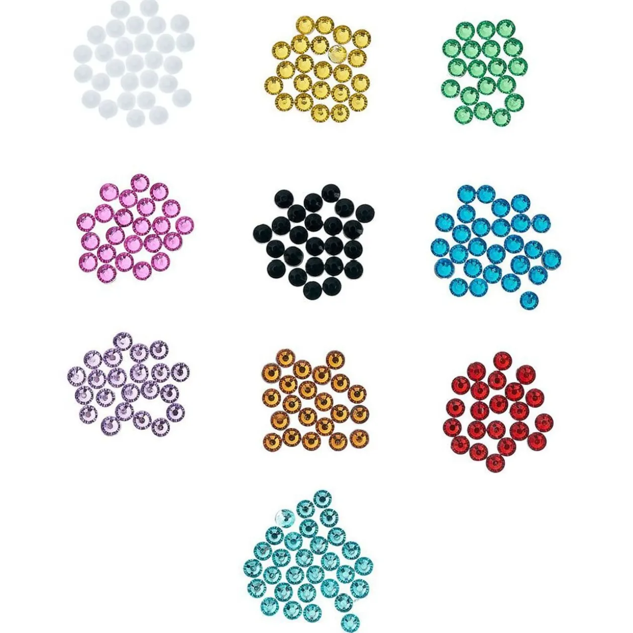 Planche de stickers à diamanter