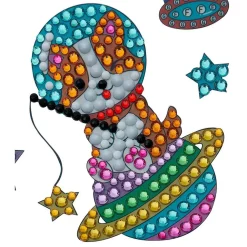 Planche de stickers à diamanter