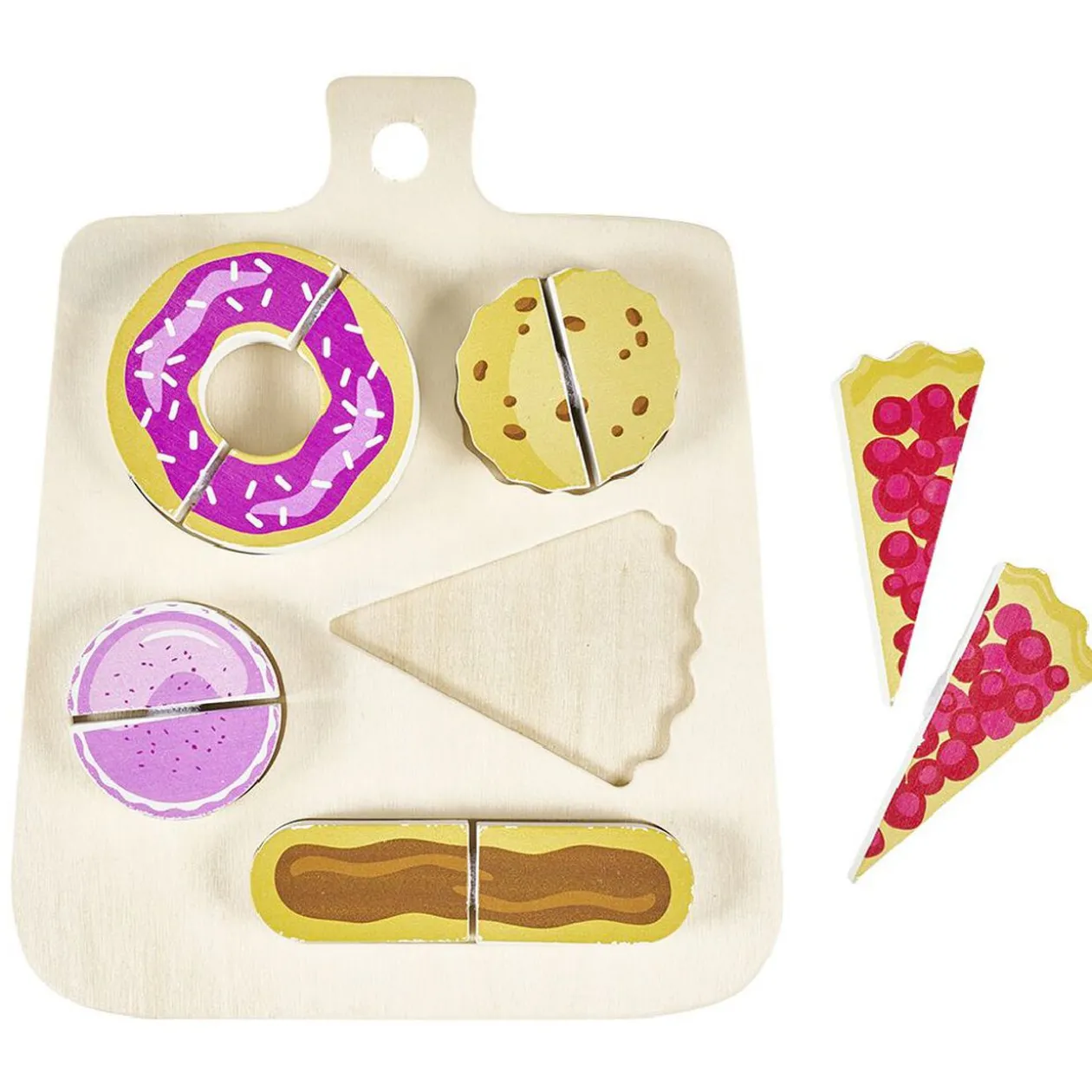 Planche dinette café gourmand en bois certifié FSC®