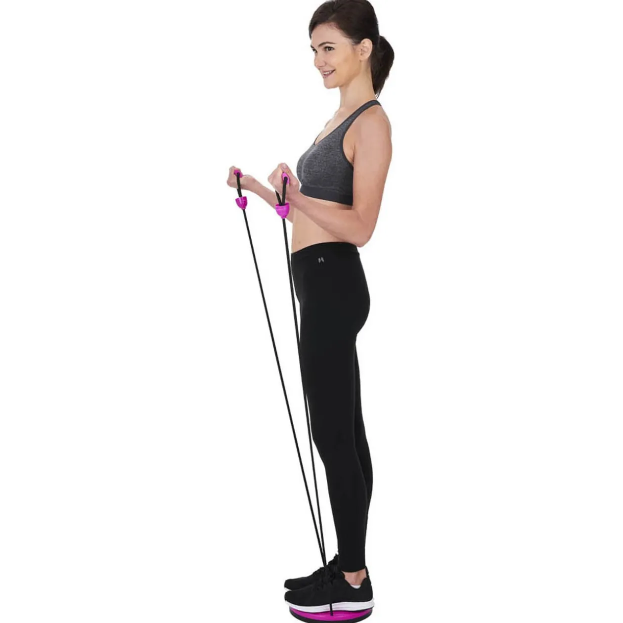 Planche équilibre fitness et tendeurs