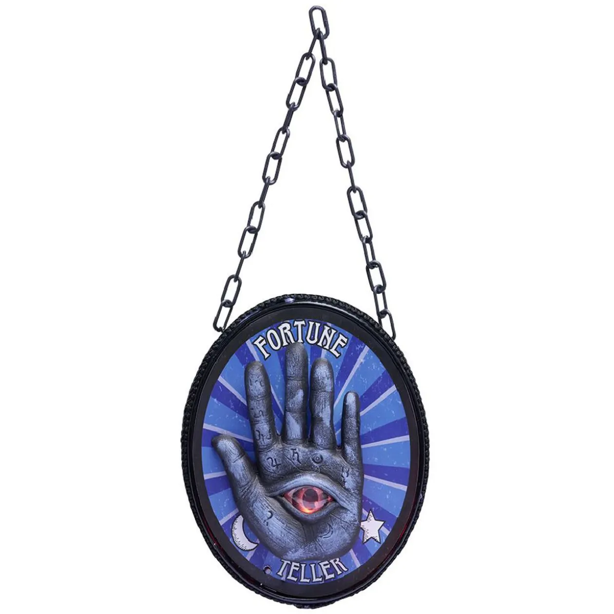 Plaque main à suspendre animée Ø17 cm