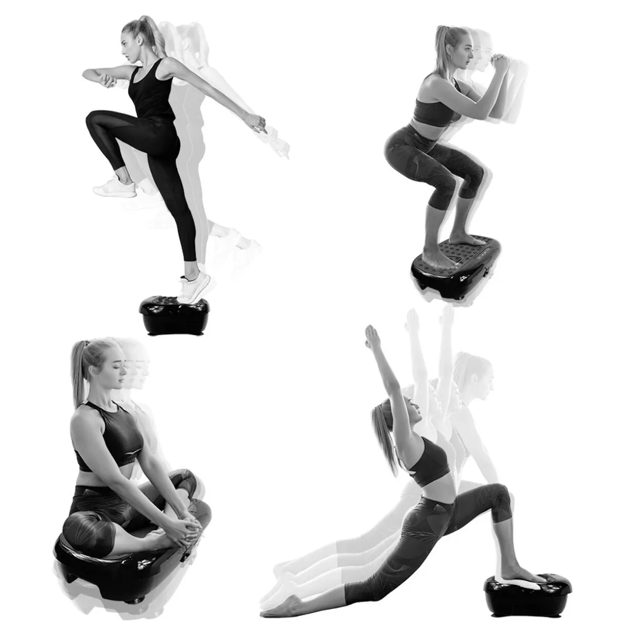 Plateforme vibrante Fitness