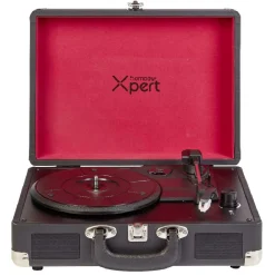 Platine vinyle Homday X-Pert rouge et noire