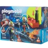 Playmobil City action Pompiers avec lance à incendie