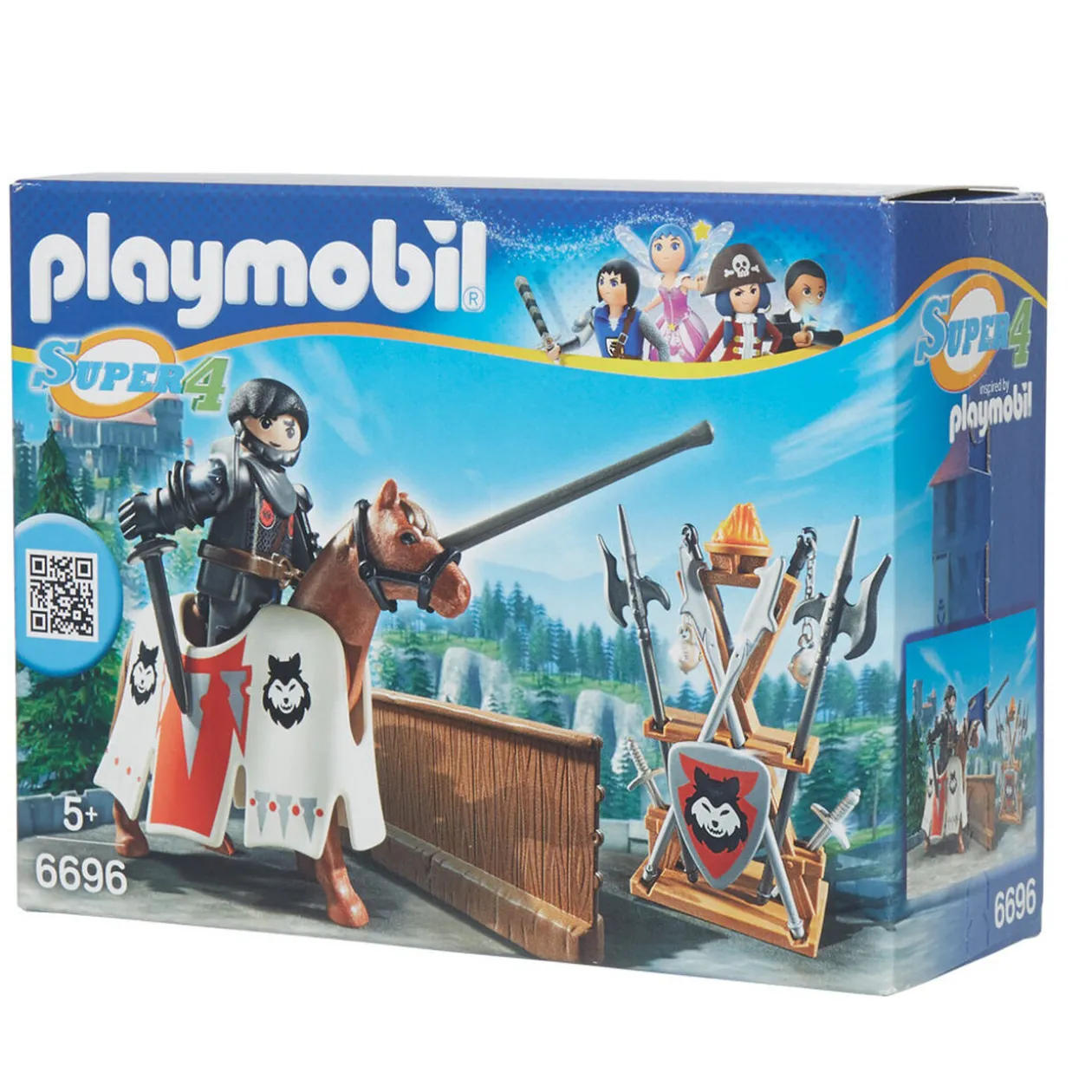 Playmobil Super 4 Rypan gardien du baron noir