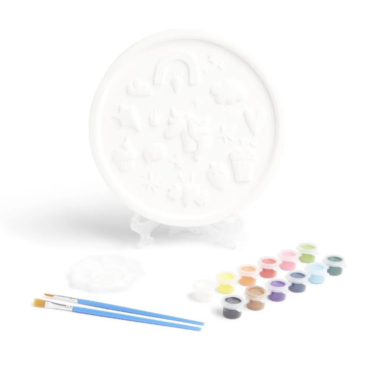 Plâtre 3D à peindre licorne ou dinosaure - 2 modèles