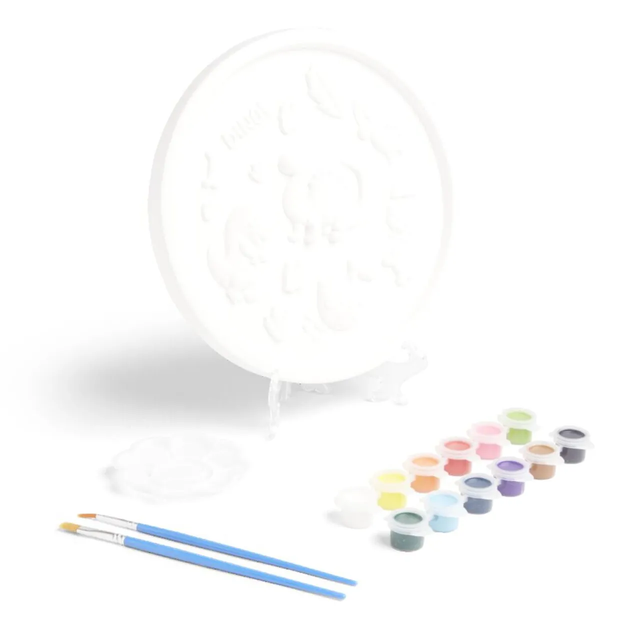 Plâtre 3D à peindre licorne ou dinosaure - 2 modèles