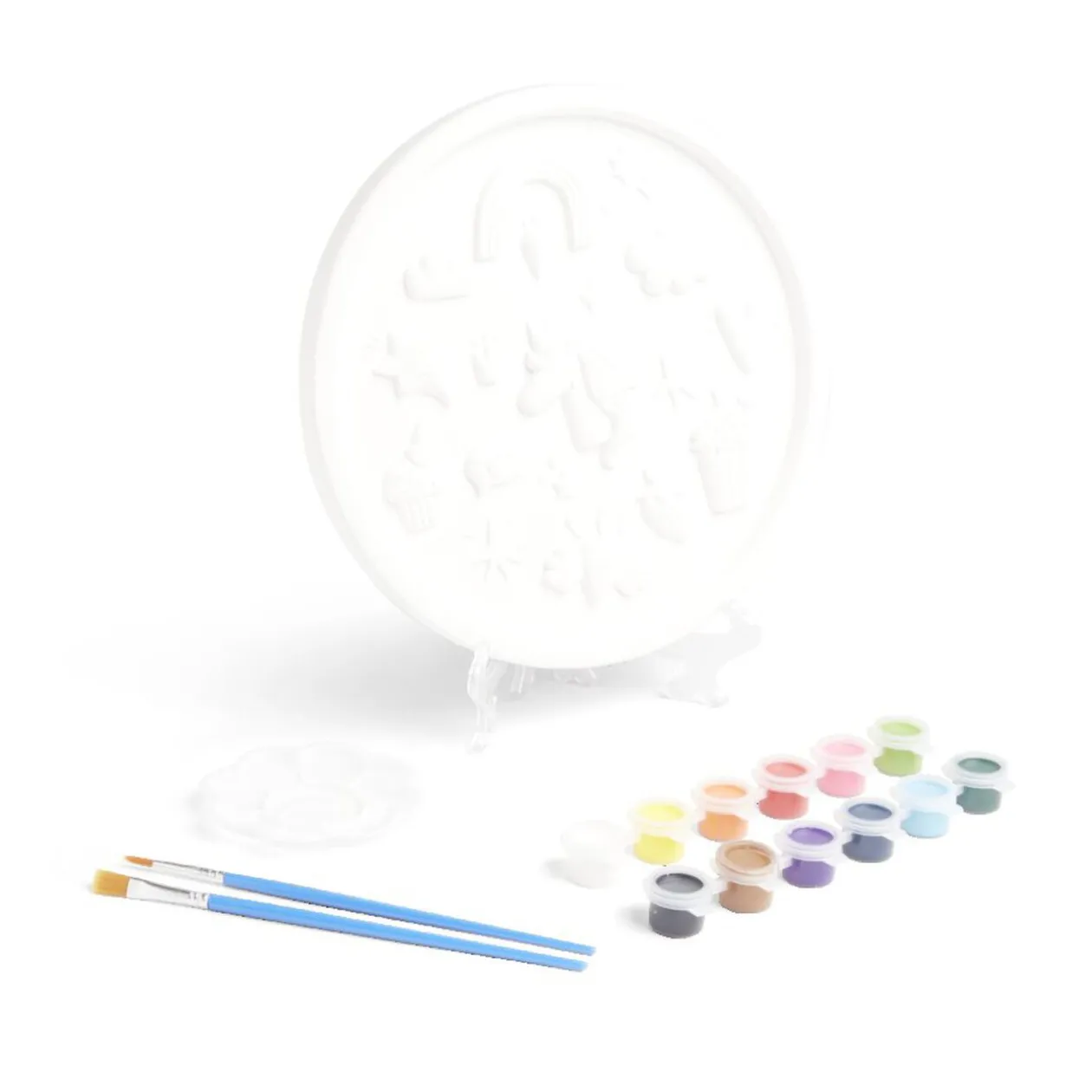 Plâtre 3D à peindre licorne ou dinosaure - 2 modèles