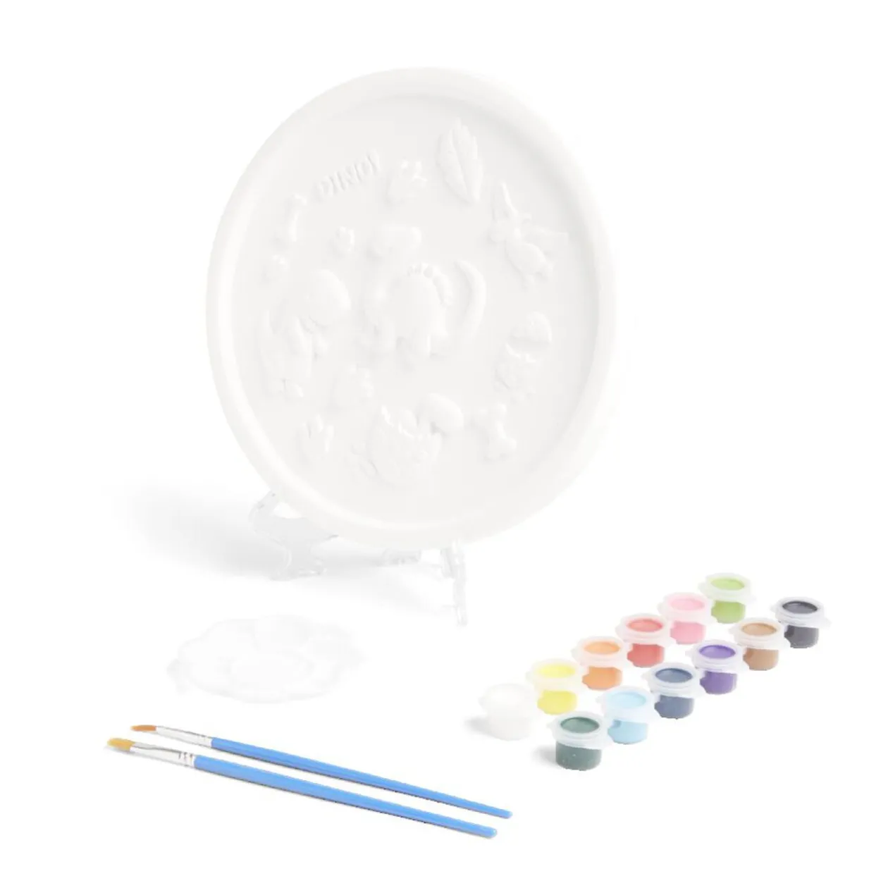 Plâtre 3D à peindre licorne ou dinosaure - 2 modèles