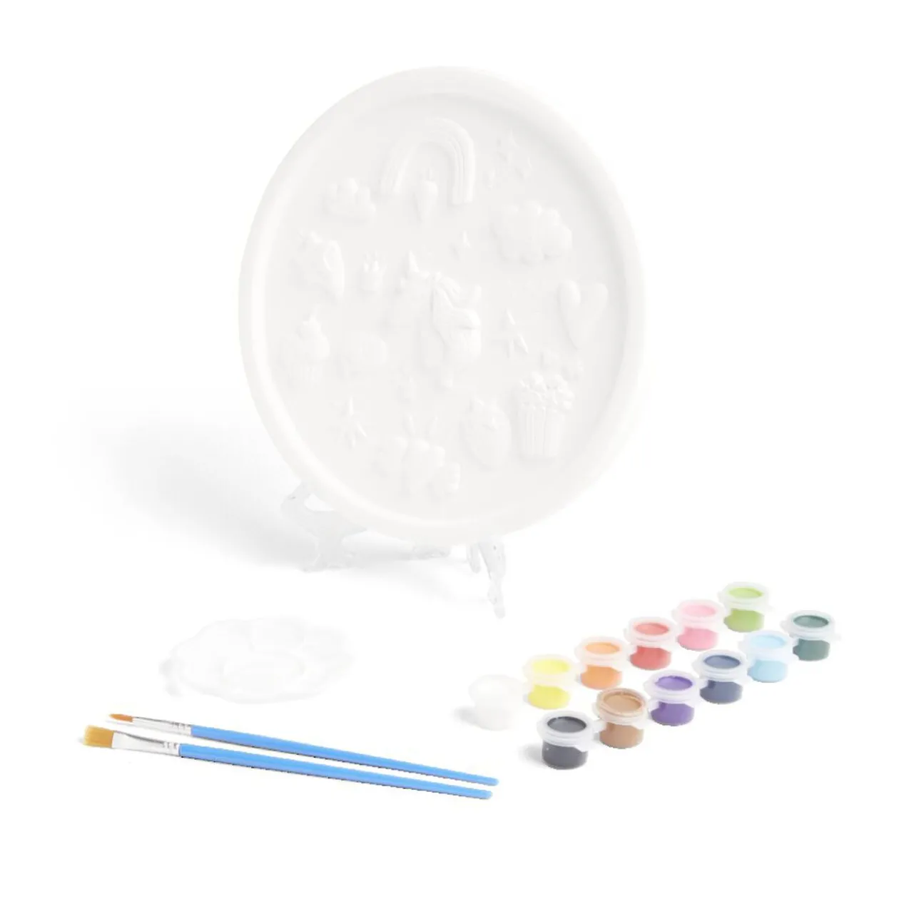 Plâtre 3D à peindre licorne ou dinosaure - 2 modèles