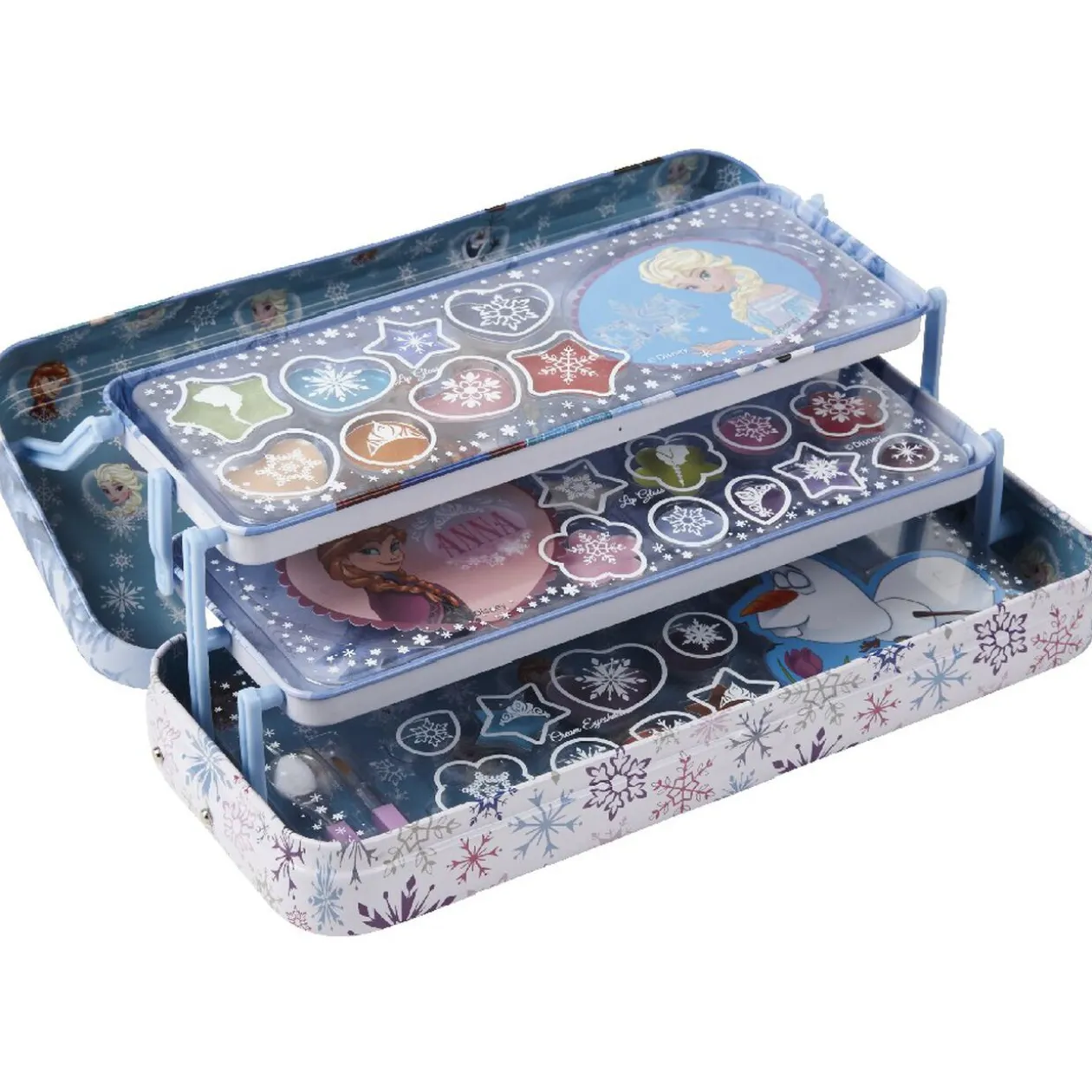 Plumier maquillage Reine des neiges