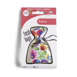 Pochette fraîcheur pour voiture Fresh bags senteur fraise