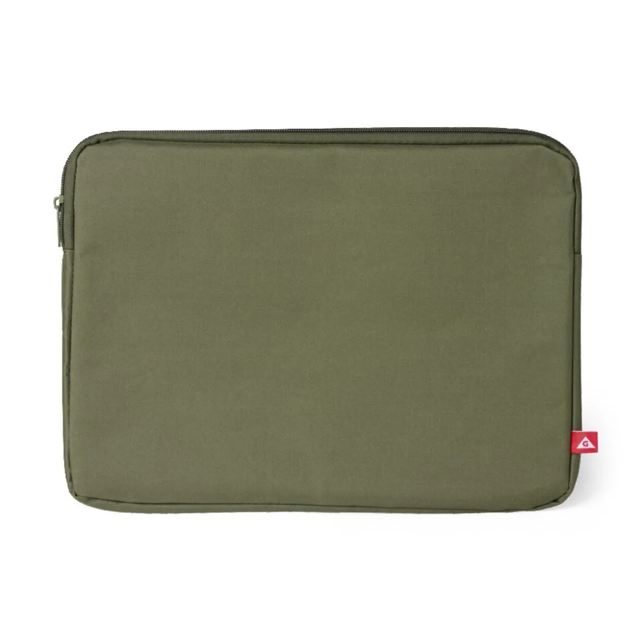 Pochette protection ordinateur polyester vert 34x24x2cm