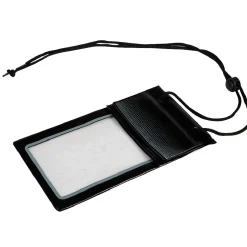 Pochette waterproof en plastique noir/vert