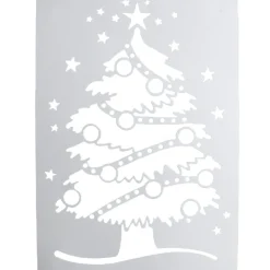 Pochoir de Noël design sapin