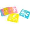 Pochoir enfant x 6