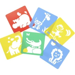 Pochoir x6 pièces 2 modèles